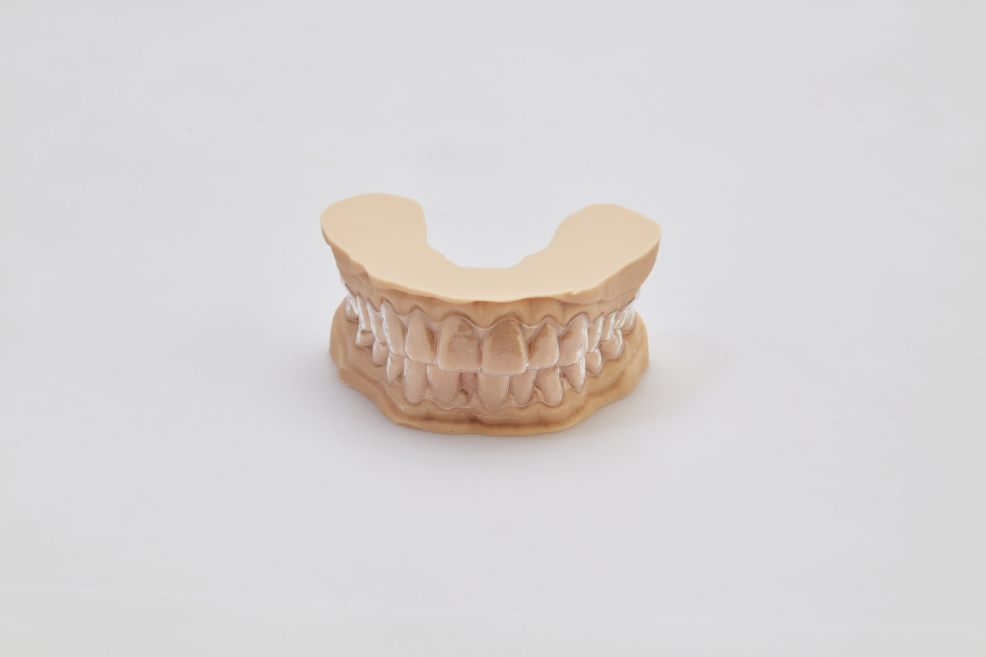 Orthodontic Retainer with modle